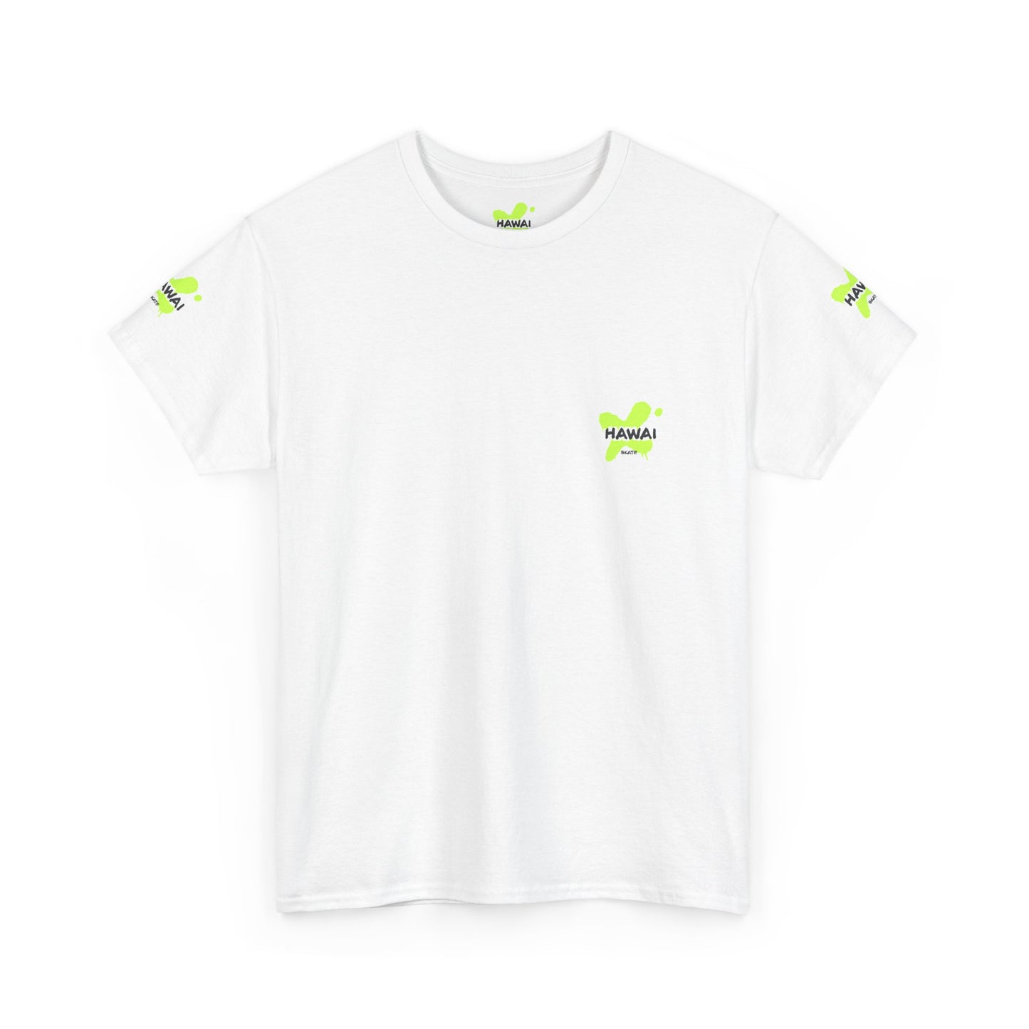 Hawaii Skate Graphic Tee - Unisex Heavy Cotton T-Shirt