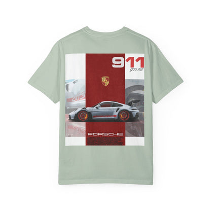 Porsche 911 Unisex Garment-Dyed T-Shirt - Classic Car Enthusiast Tee