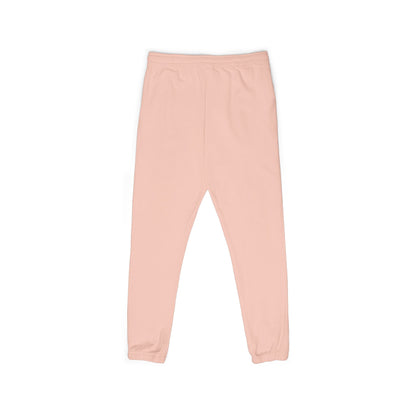 Graphic Sweatpants — Yellow Block 'BEAT' Streetwear Joggers