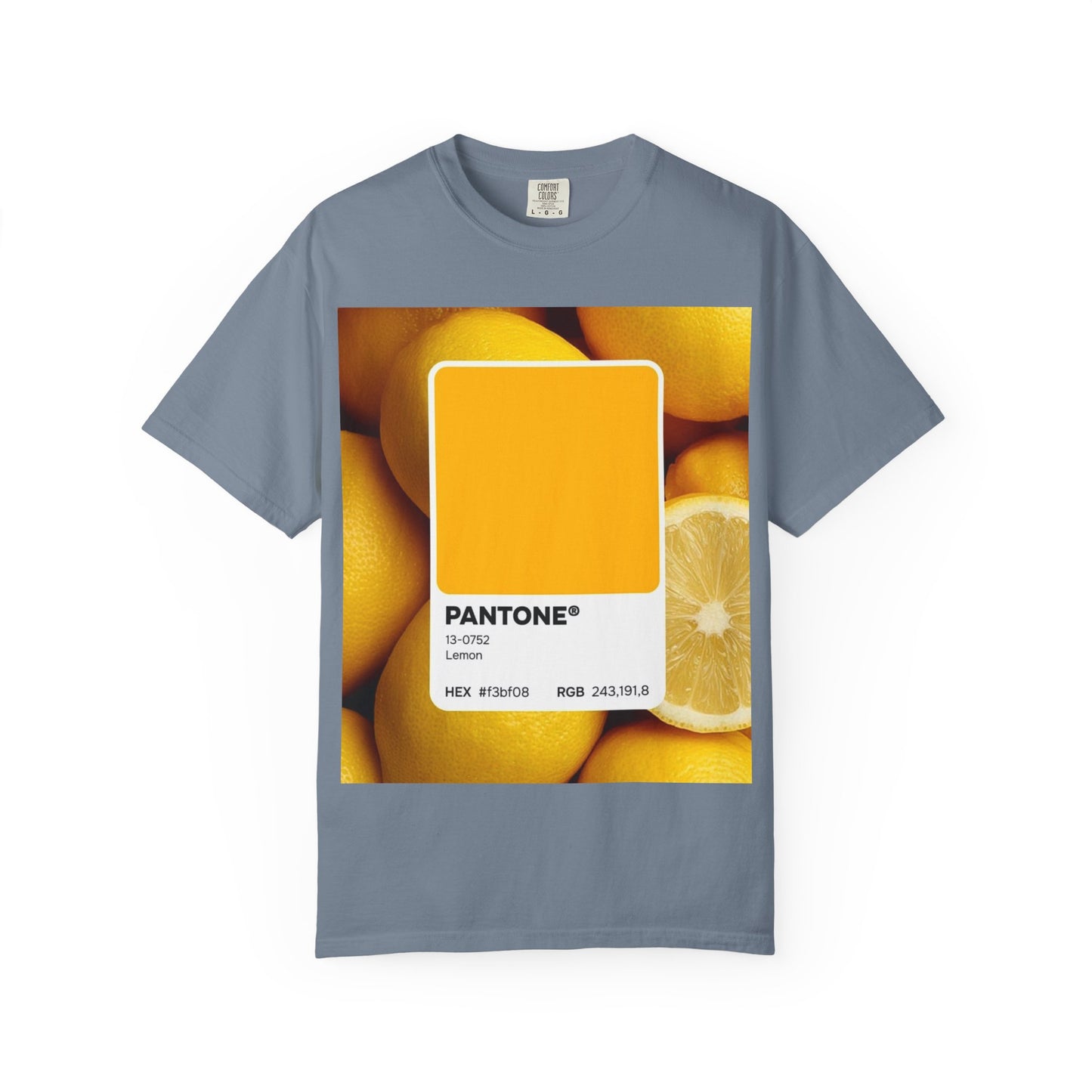 Pantone Lemon Print T-Shirt
