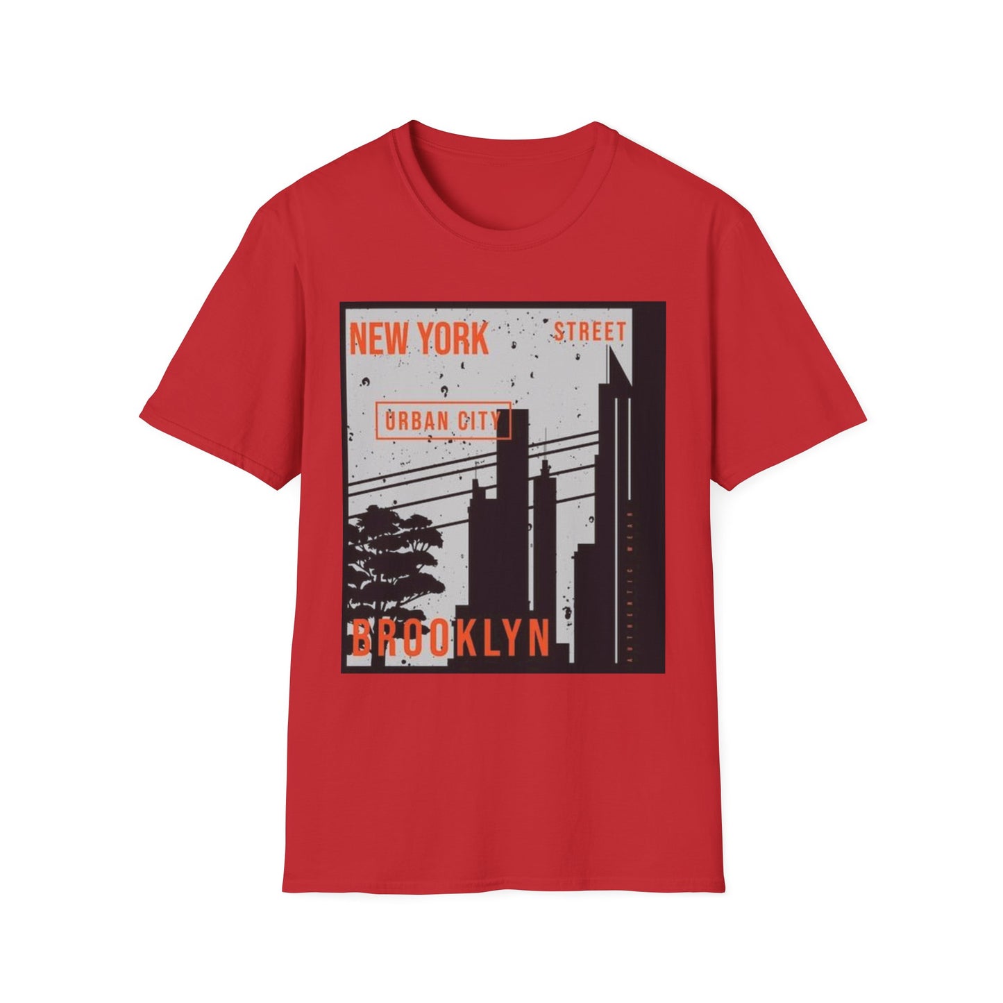 Brooklyn Urban Street T-Shirt - Unisex Graphic Tee for City Lovers, NYC Vibe, Streetwear Fashion, Gift for Travelers, Casual Wear