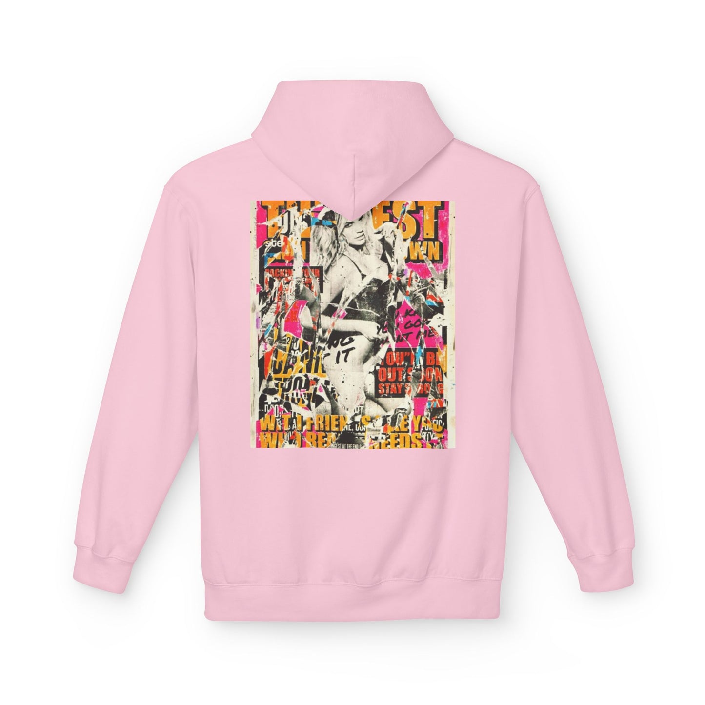 Unisex Midweight Softstyle Fleece Hoodie - Trendy Graphic Art Design