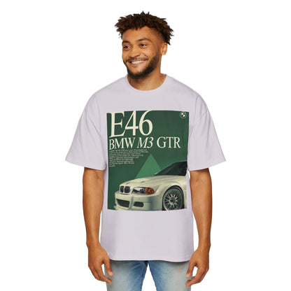 E46 BMW M3 GTR Tee — Vintage Racing Poster Graphic T-Shirt