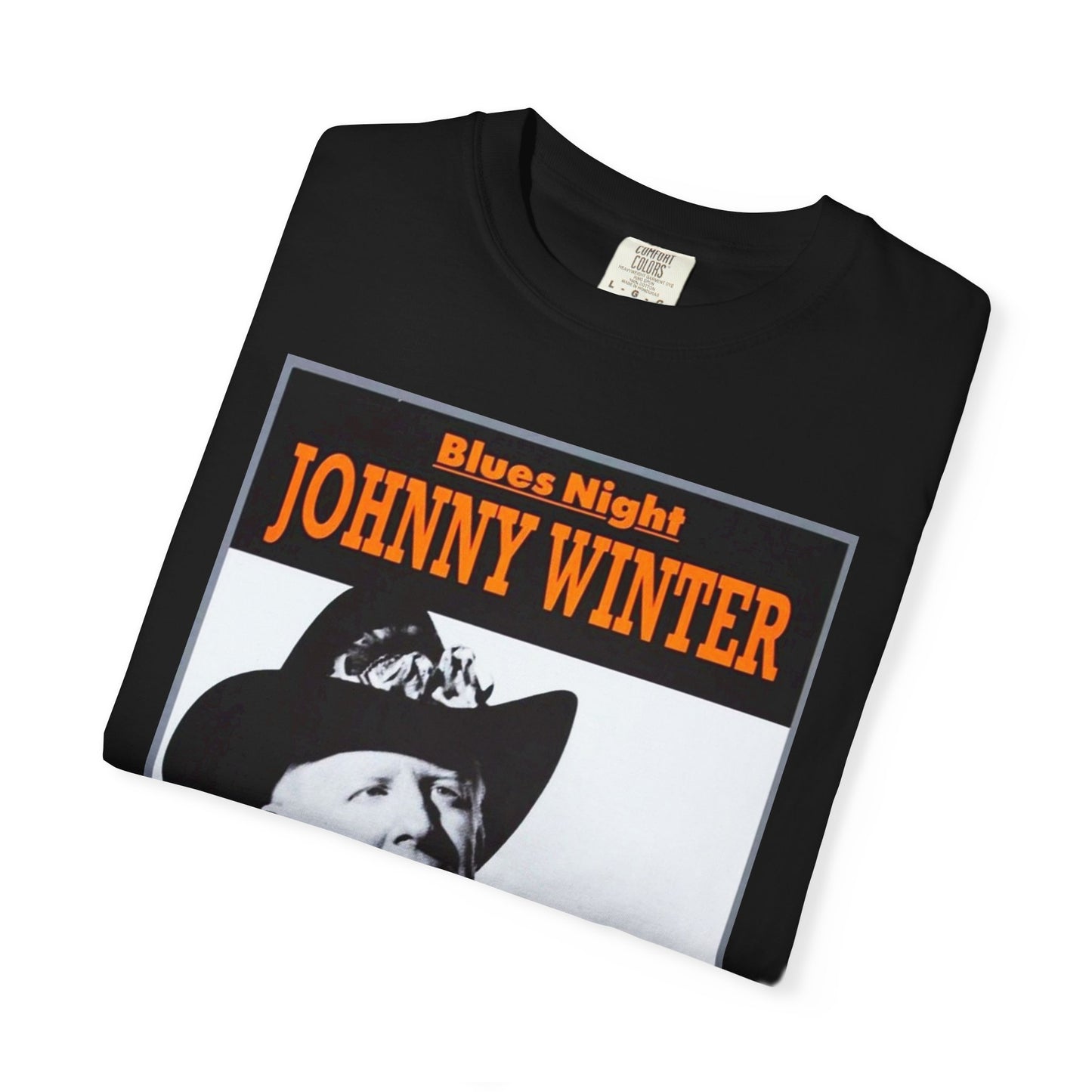 Vintage Johnny Winter Blues Night T-shirt