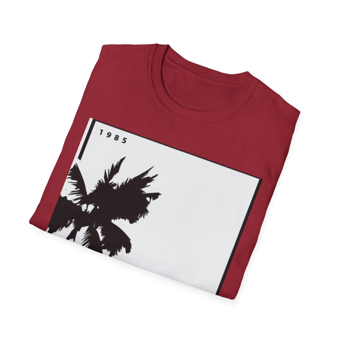 Tropical Palm Graphic Tee - Vintage Summer Vibes, Vacation Shirt, Unisex Casual Wear, Gift for Beach Lovers, 1985 Design