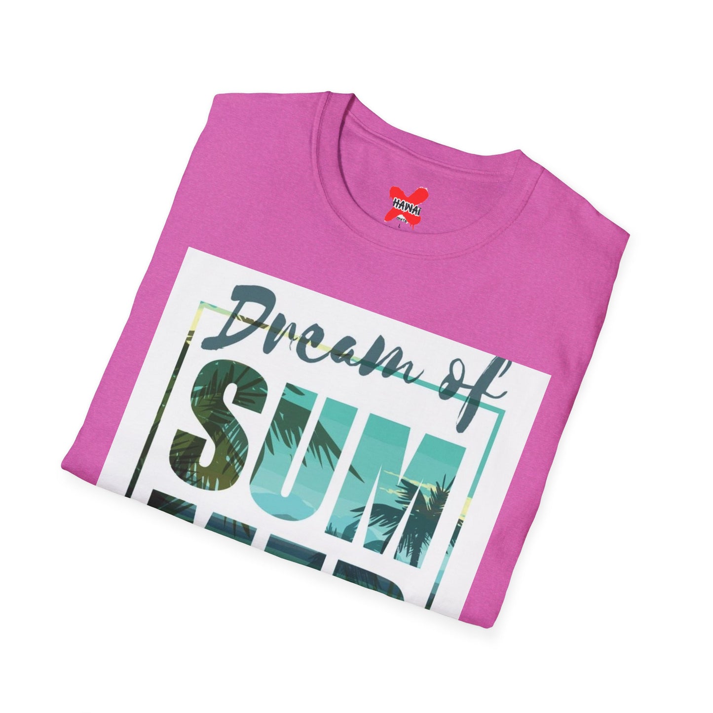Dream of Summer Unisex Softstyle T-Shirt - Vacation Vibe Tee