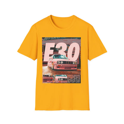 Retro Car Lover's Unisex T-Shirt - F30 Vintage Design