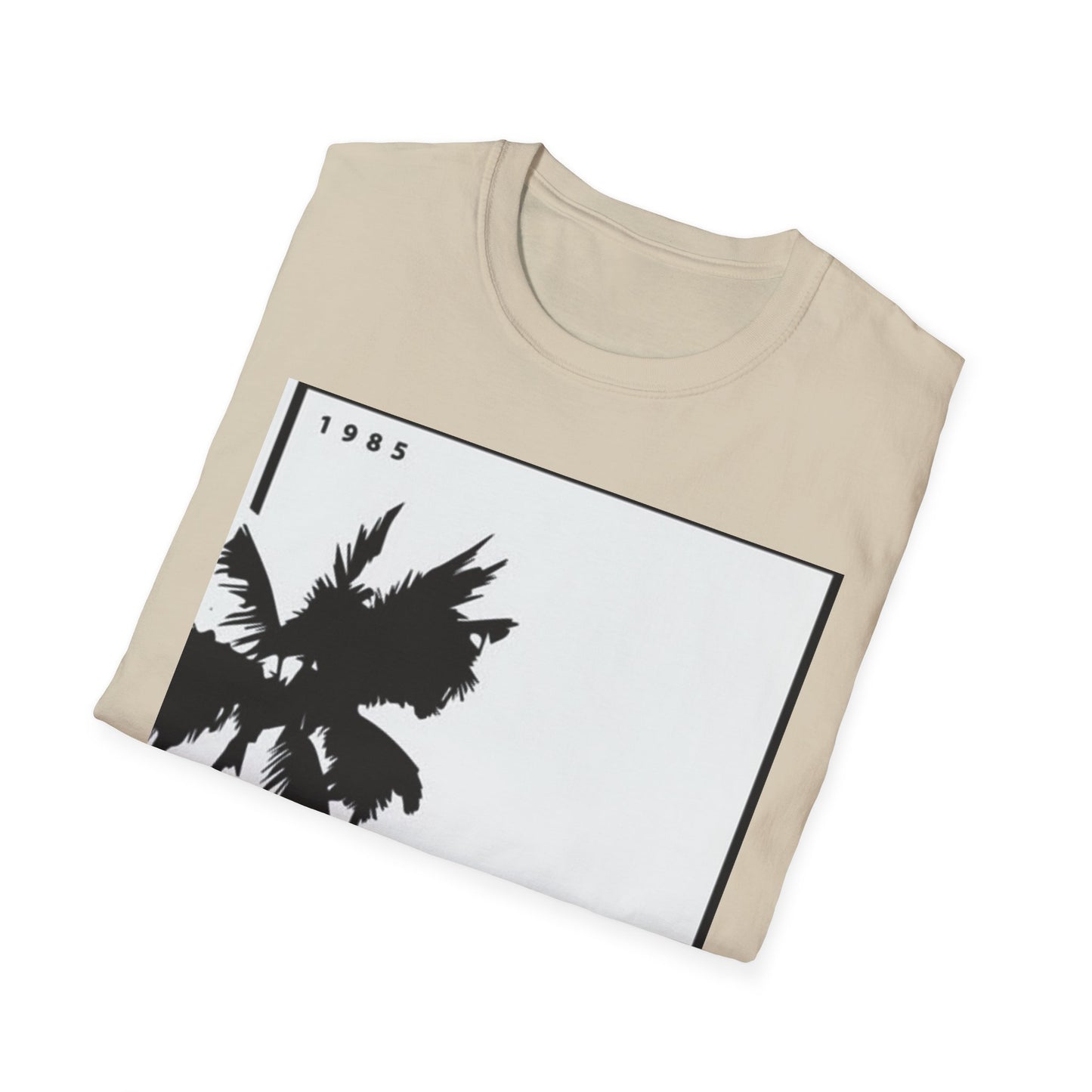 Tropical Palm Graphic Tee - Vintage Summer Vibes, Vacation Shirt, Unisex Casual Wear, Gift for Beach Lovers, 1985 Design