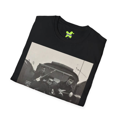 Vintage Rock Band Unisex Softstyle T-Shirt