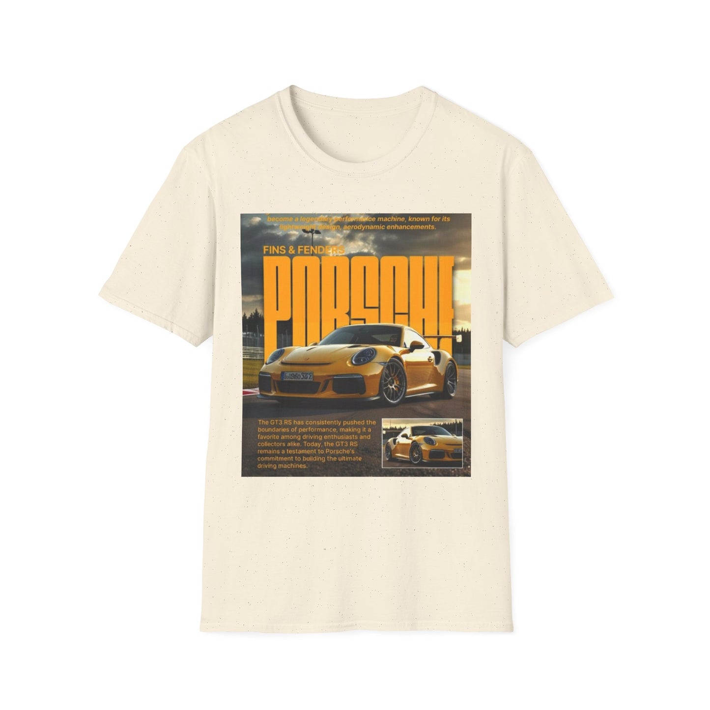 Vintage Porsche Graphic Unisex Softstyle T-Shirt