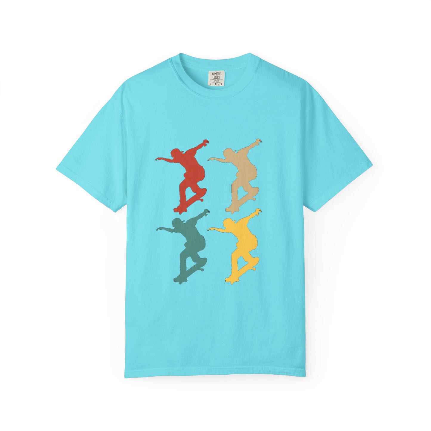 Vibrant Skateboarding T-Shirt for Adventure Lovers
