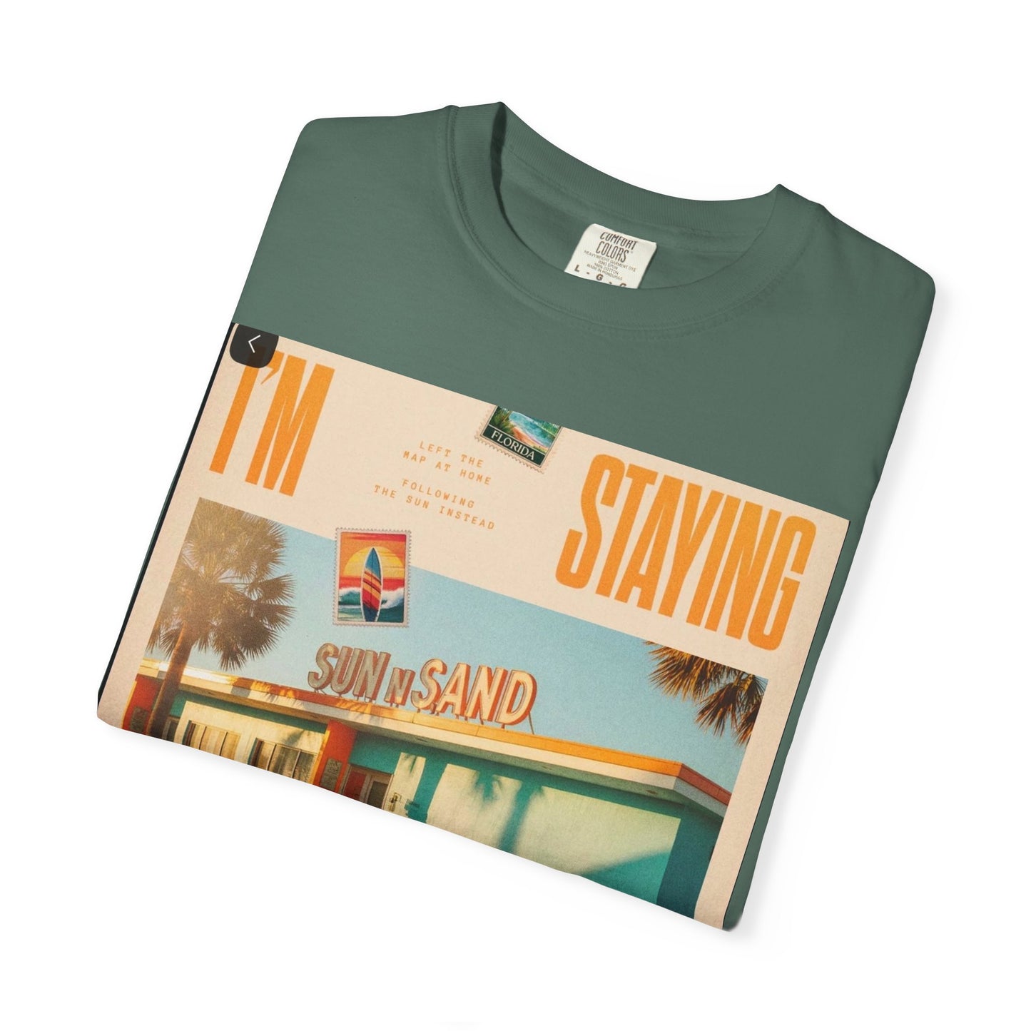 Weekend Staycation Vintage T-Shirt — "I'm Staying the Weekend" Retro Diner Design