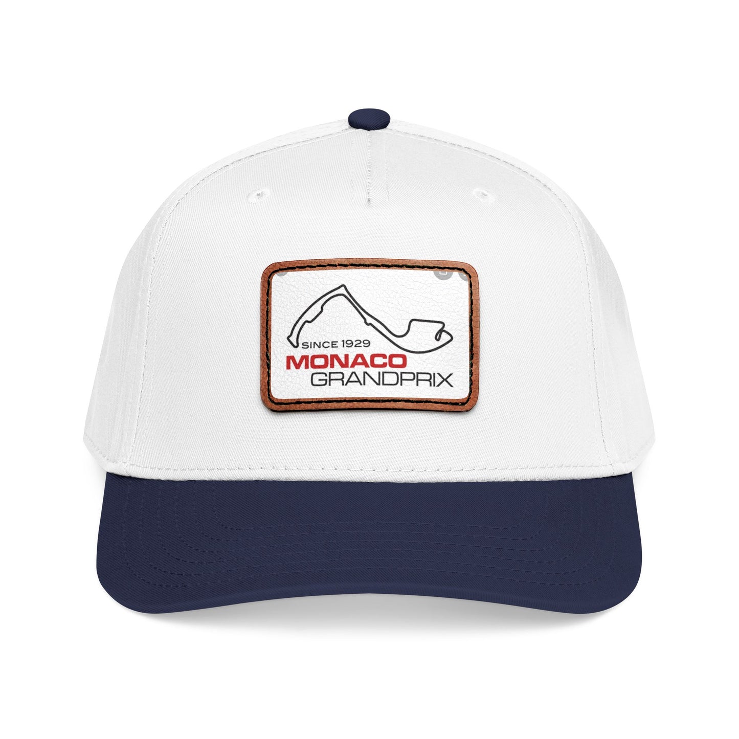Monaco Grand Prix Leather Patch Baseball Cap