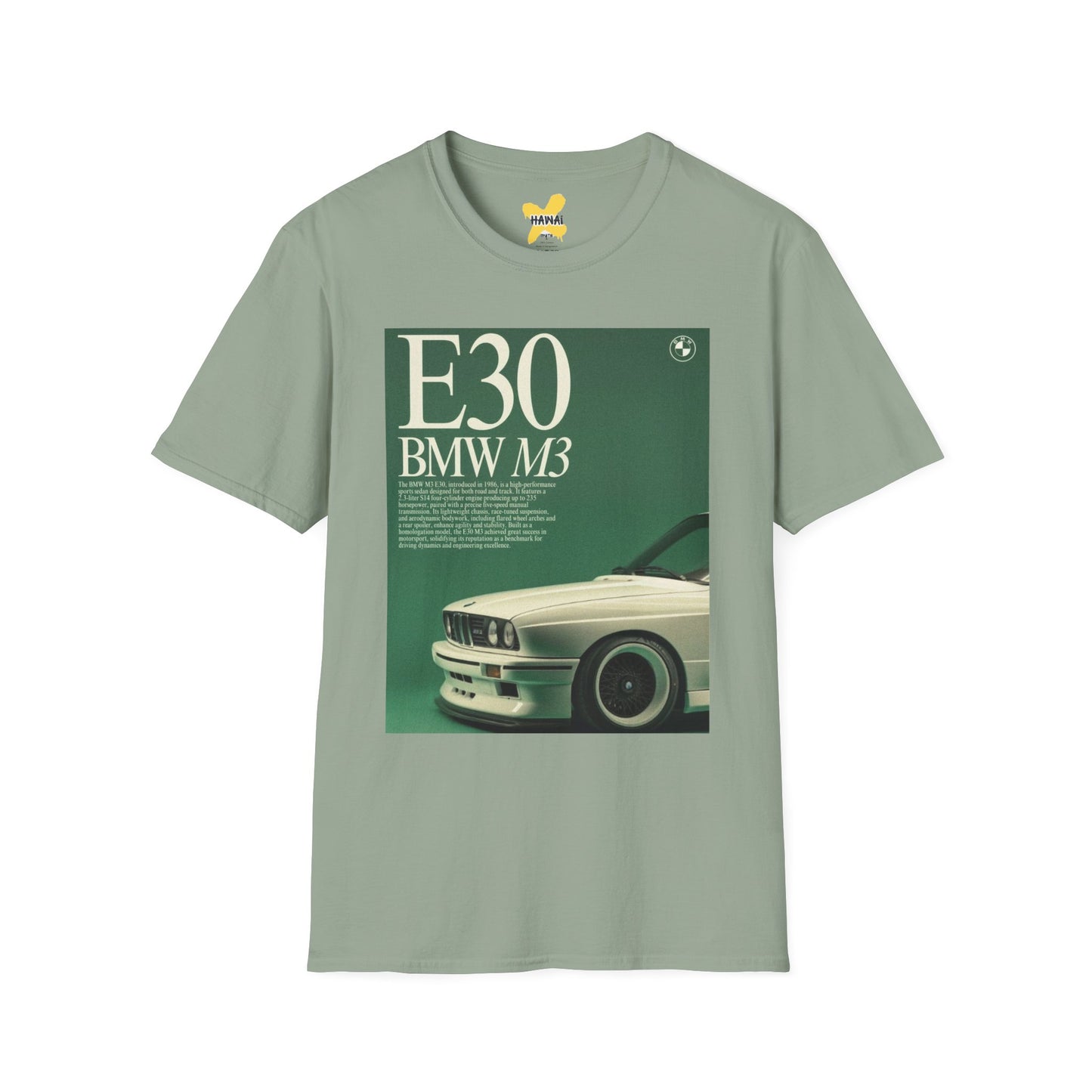 E30 BMW M3 Graphic Unisex T-Shirt - Classic Car Enthusiast Tee