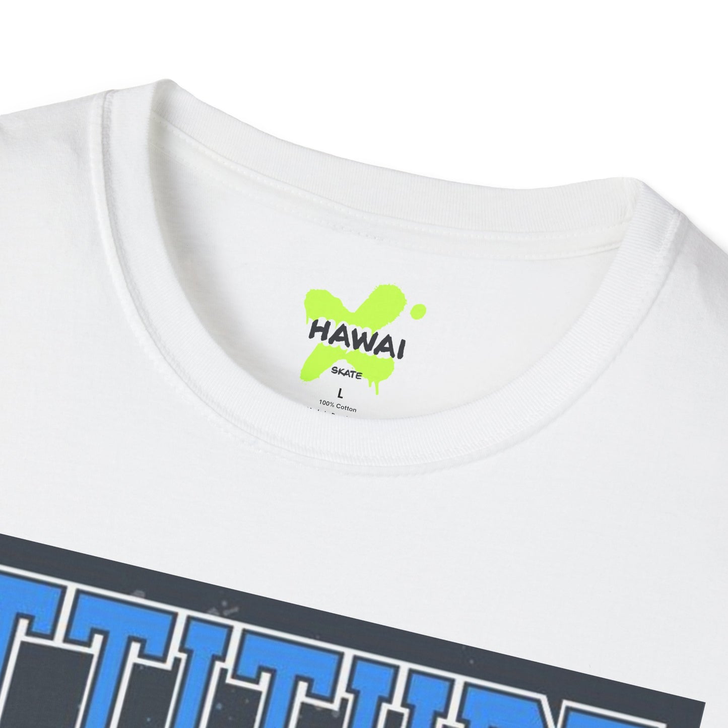 Dino Attitude T-Shirt, Fun Graphic Tee, Casual Wear, Gift for Kids, Skateboarder Shirt, Cool Dinosaur Apparel