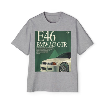E46 BMW M3 GTR Tee — Vintage Racing Poster Graphic T-Shirt