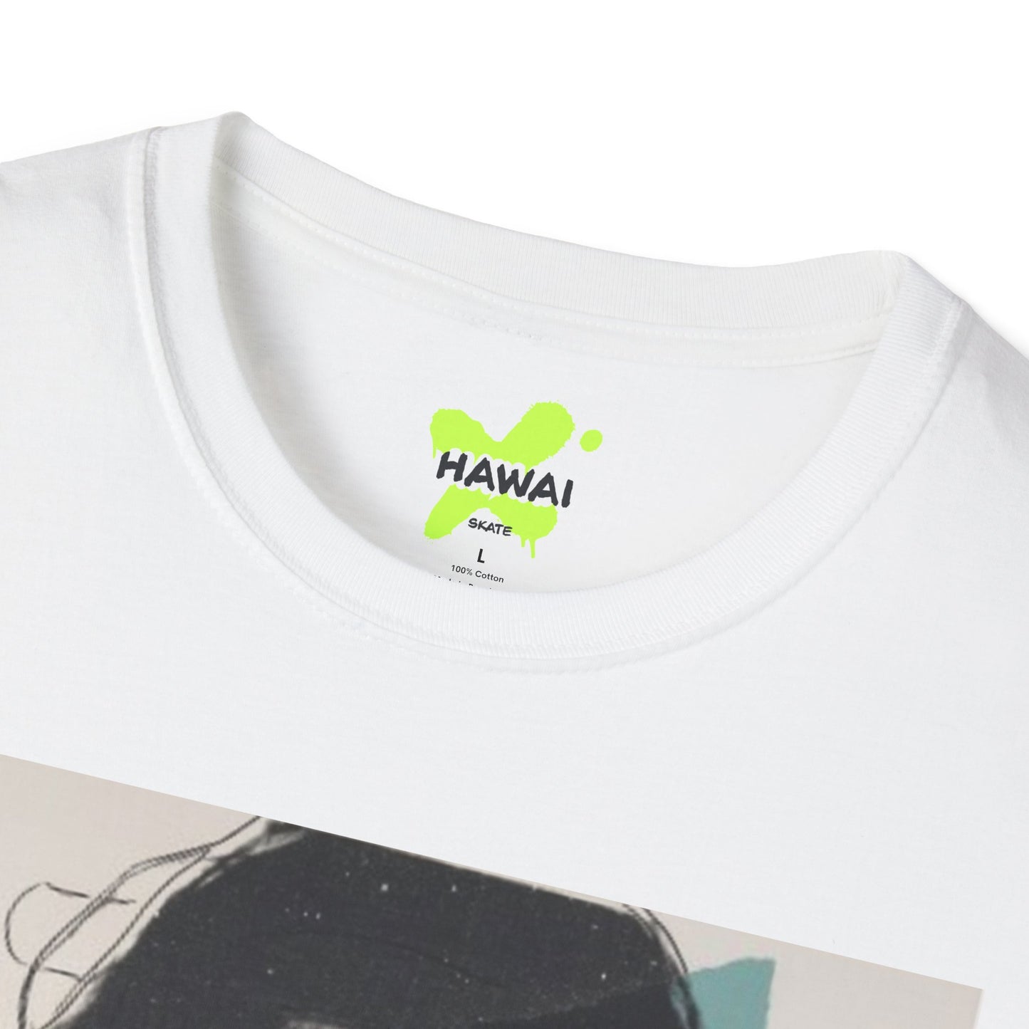 Artistic Unisex Softstyle T-Shirt - Unique Graphic Design for Art Lovers