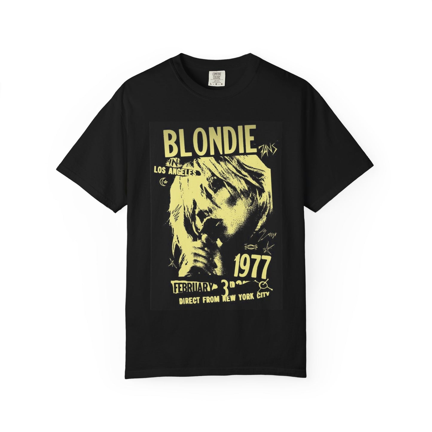 Vintage Blondie Concert T-Shirt - Unisex Garment-Dyed Tee