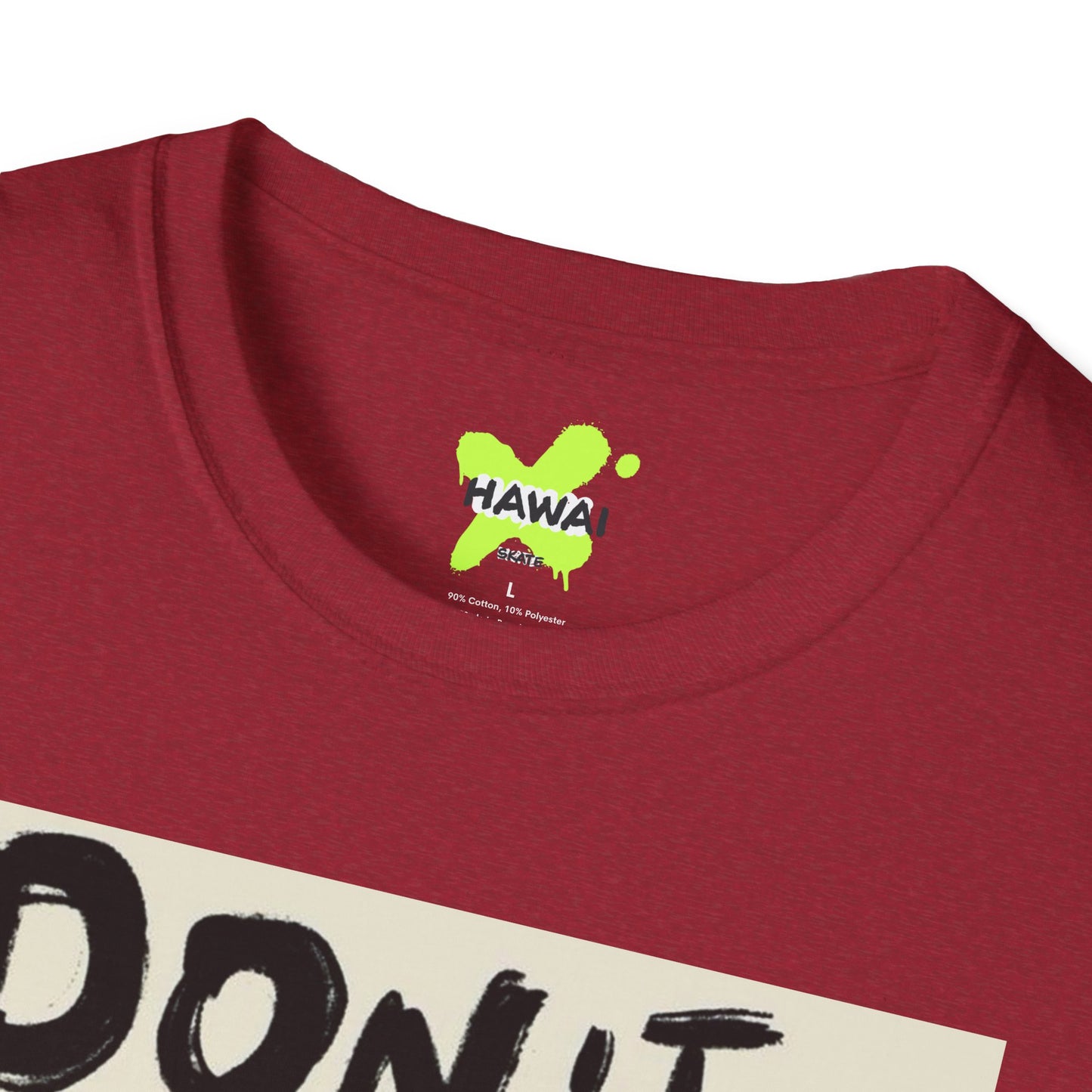 Inspirational Quote Unisex Softstyle T-Shirt - Don't Look Back