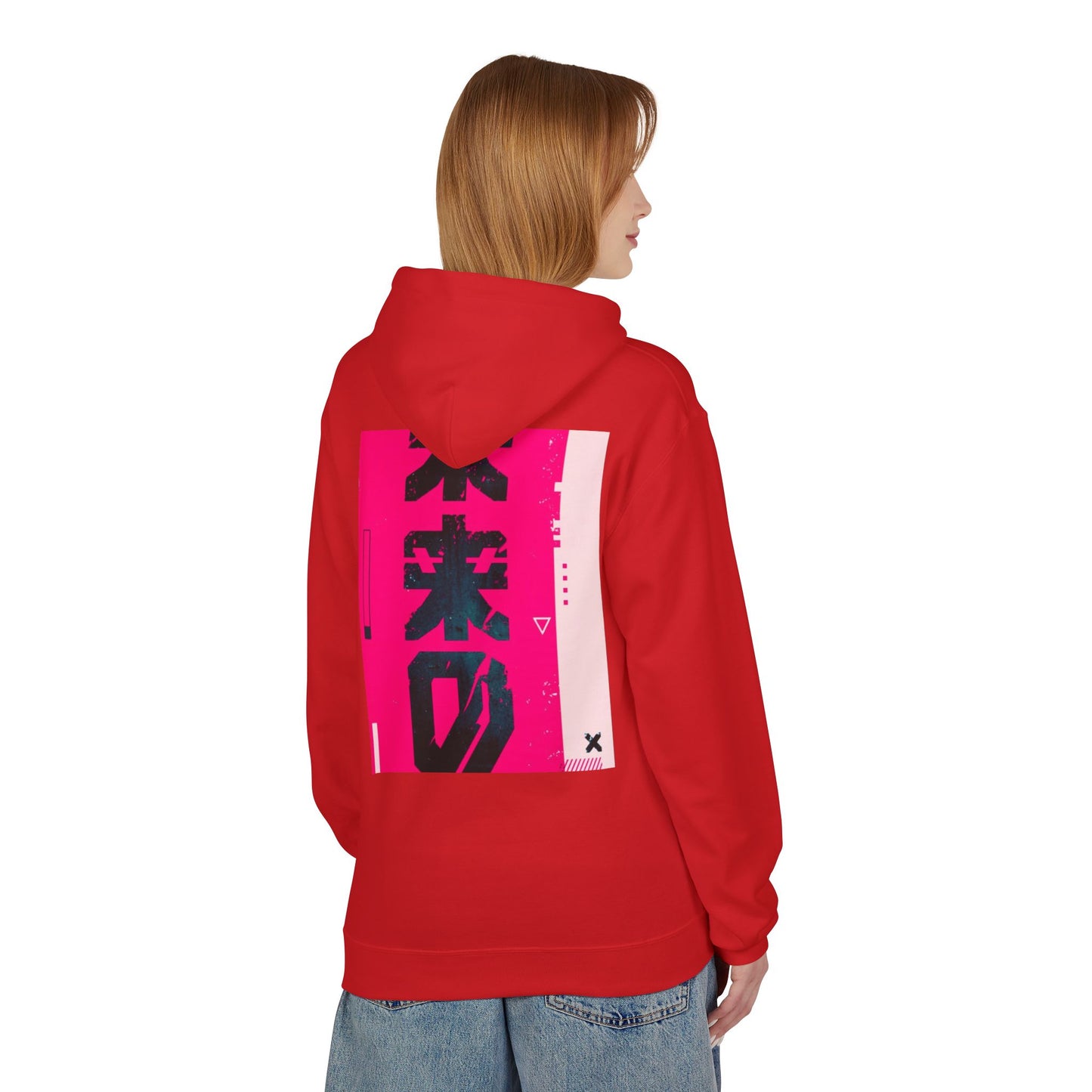 Hoodie • Neon Japanese Graphic "未来" Streetwear Pullover