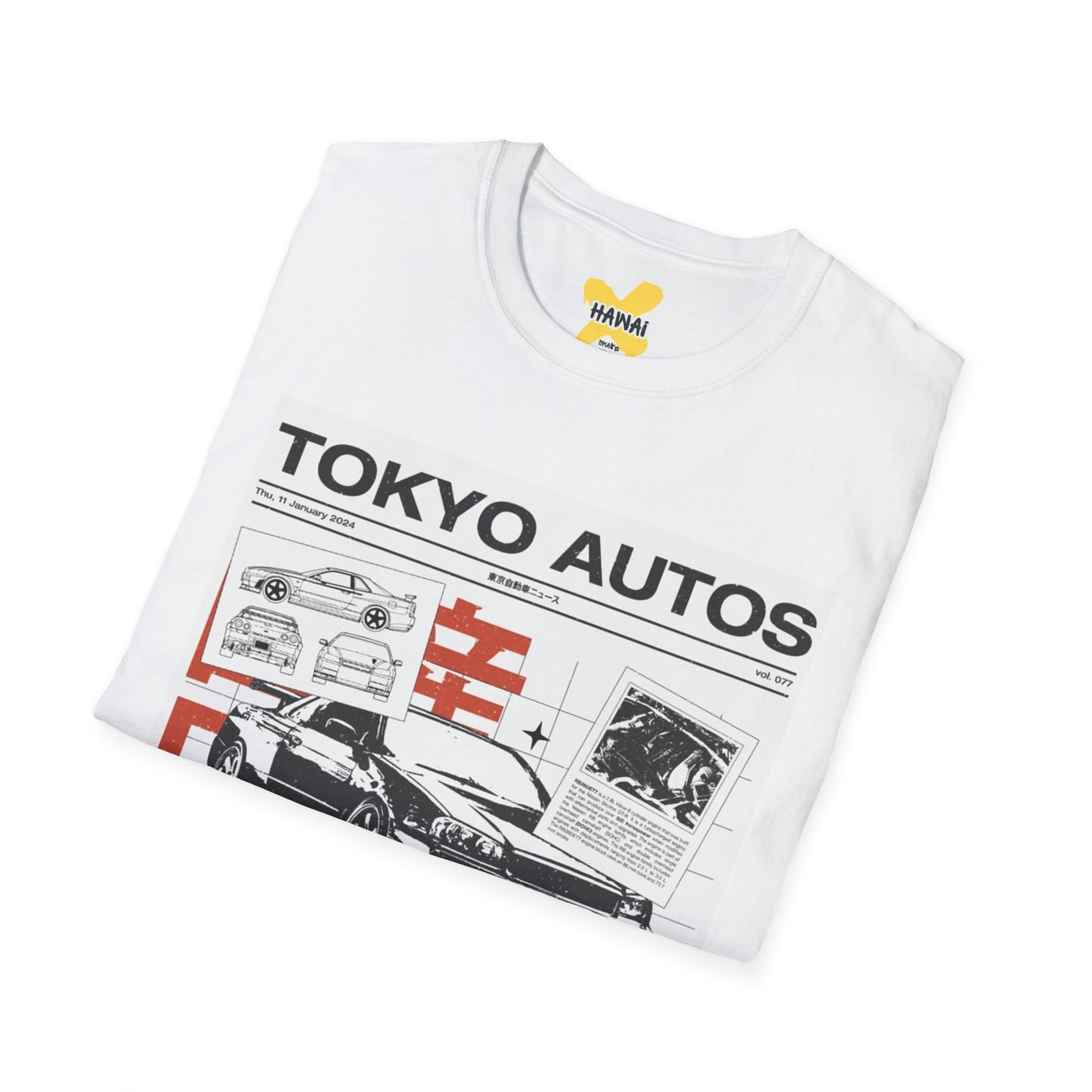 Tokyo Autos Street Beast T-Shirt, Unisex Graphic Tee, Car Enthusiast Gift, Casual Streetwear, Automotive Fashion, Birthday Gift