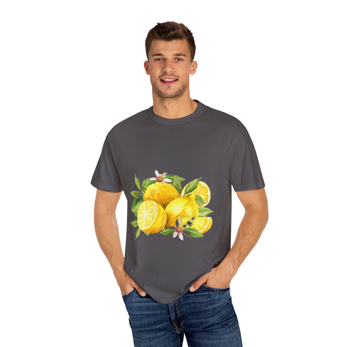 Citrus Lemon Graphic T-Shirt - Unisex, Summer Vibes, Perfect Gift