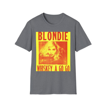 Vintage Blondie Whiskey A Go Go T-Shirt, Retro Band Tee, Music Lover Shirt, Festival Outfit, Unisex Graphic Tee, Casual Wear, Gift Idea