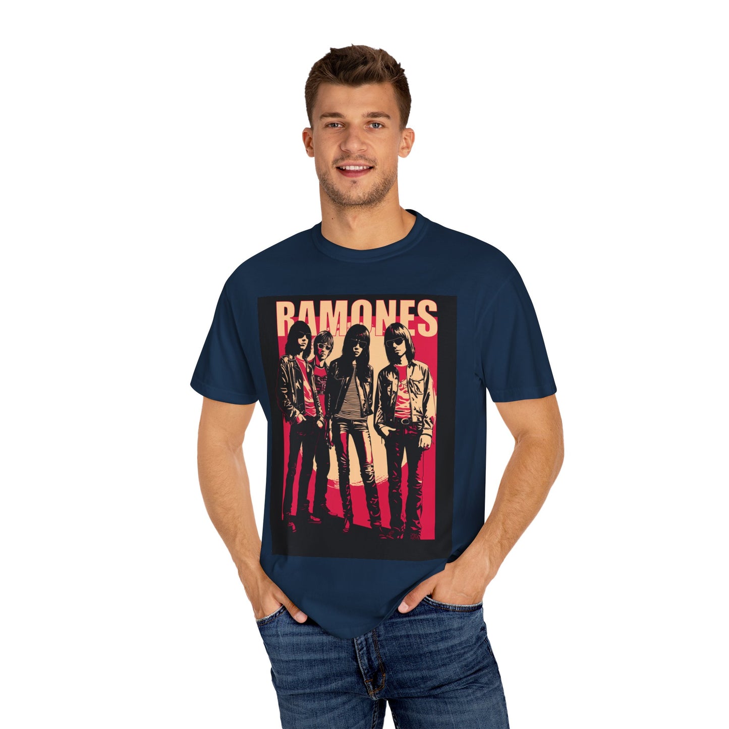 Retro Ramones Graphic T-Shirt