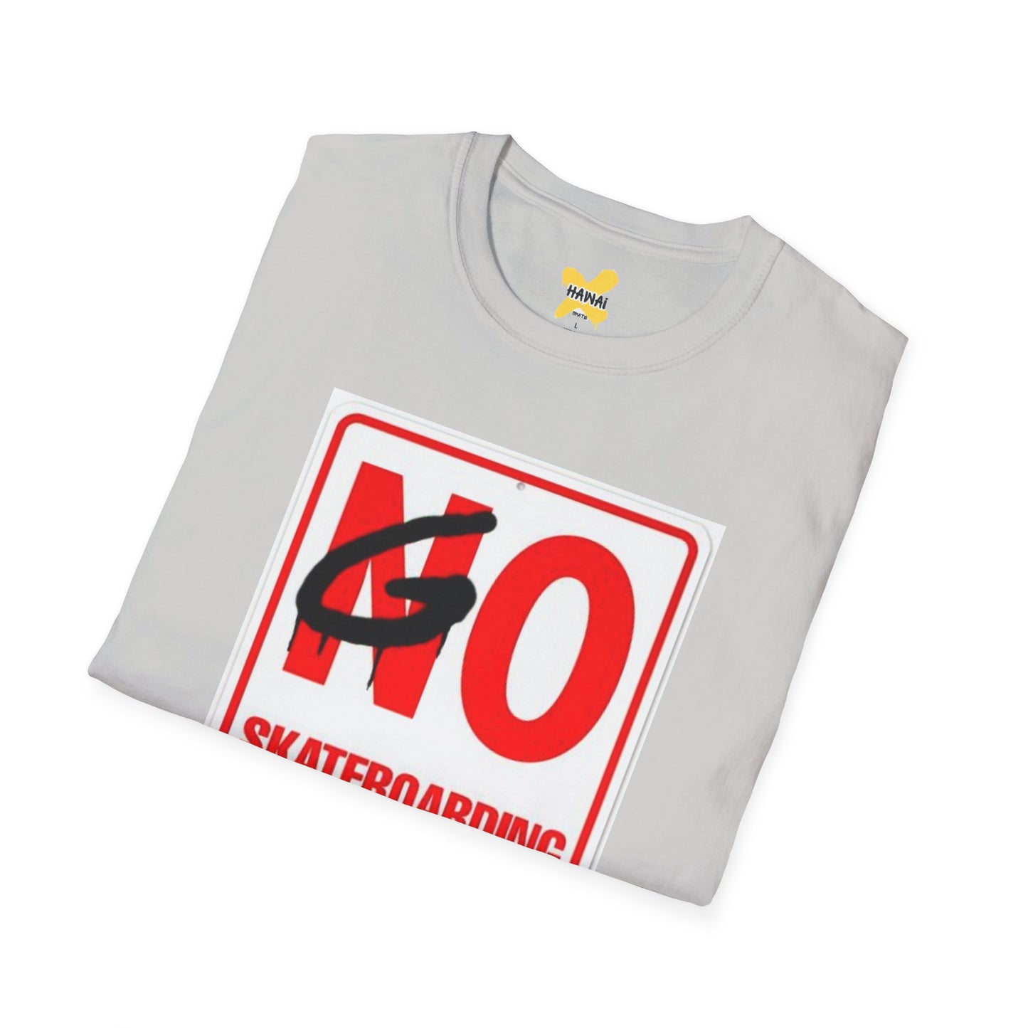 No Skateboarding Funny Unisex T-Shirt - City Police Sign Design