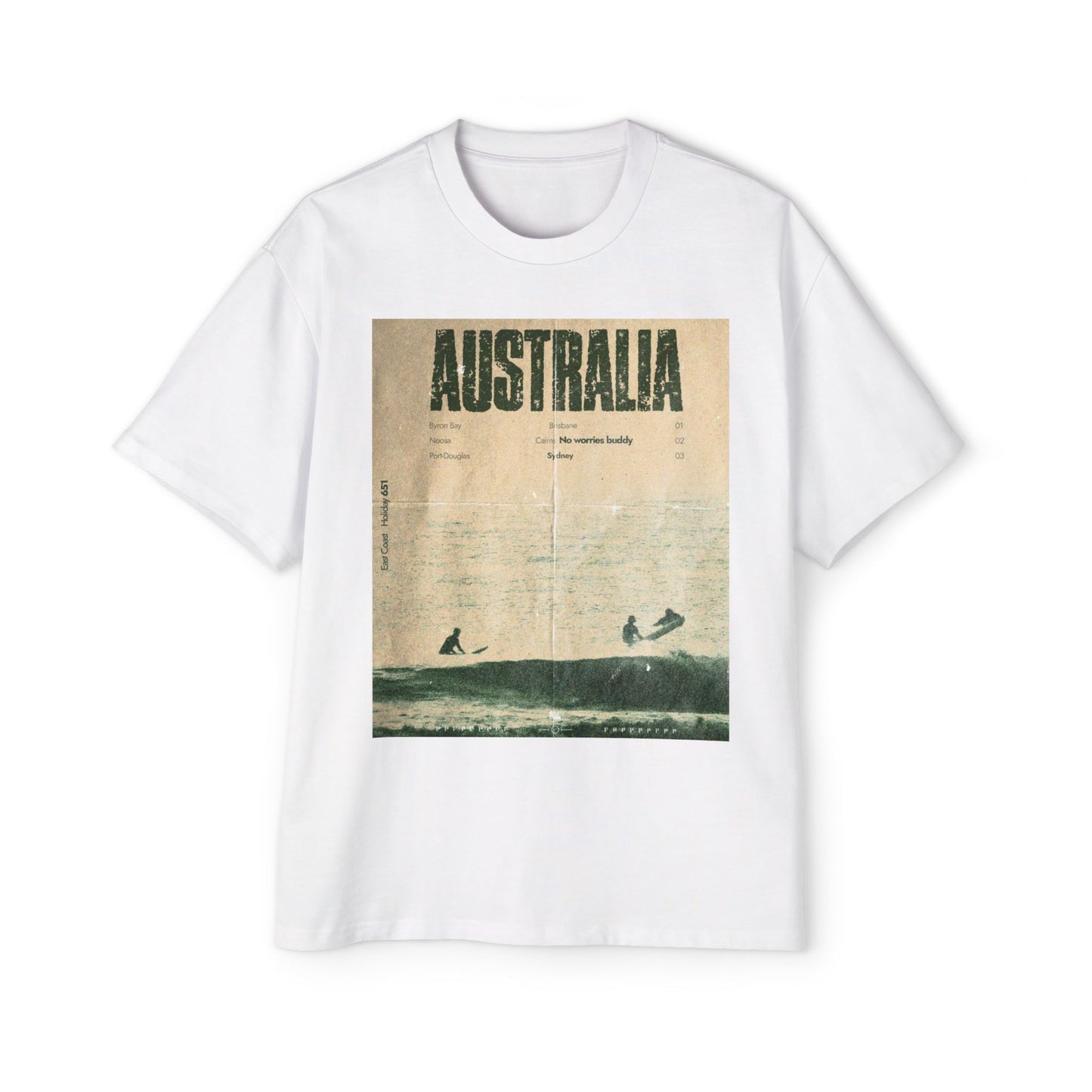 Australia Vintage Surf Tee — Retro Travel Graphic T-Shirt