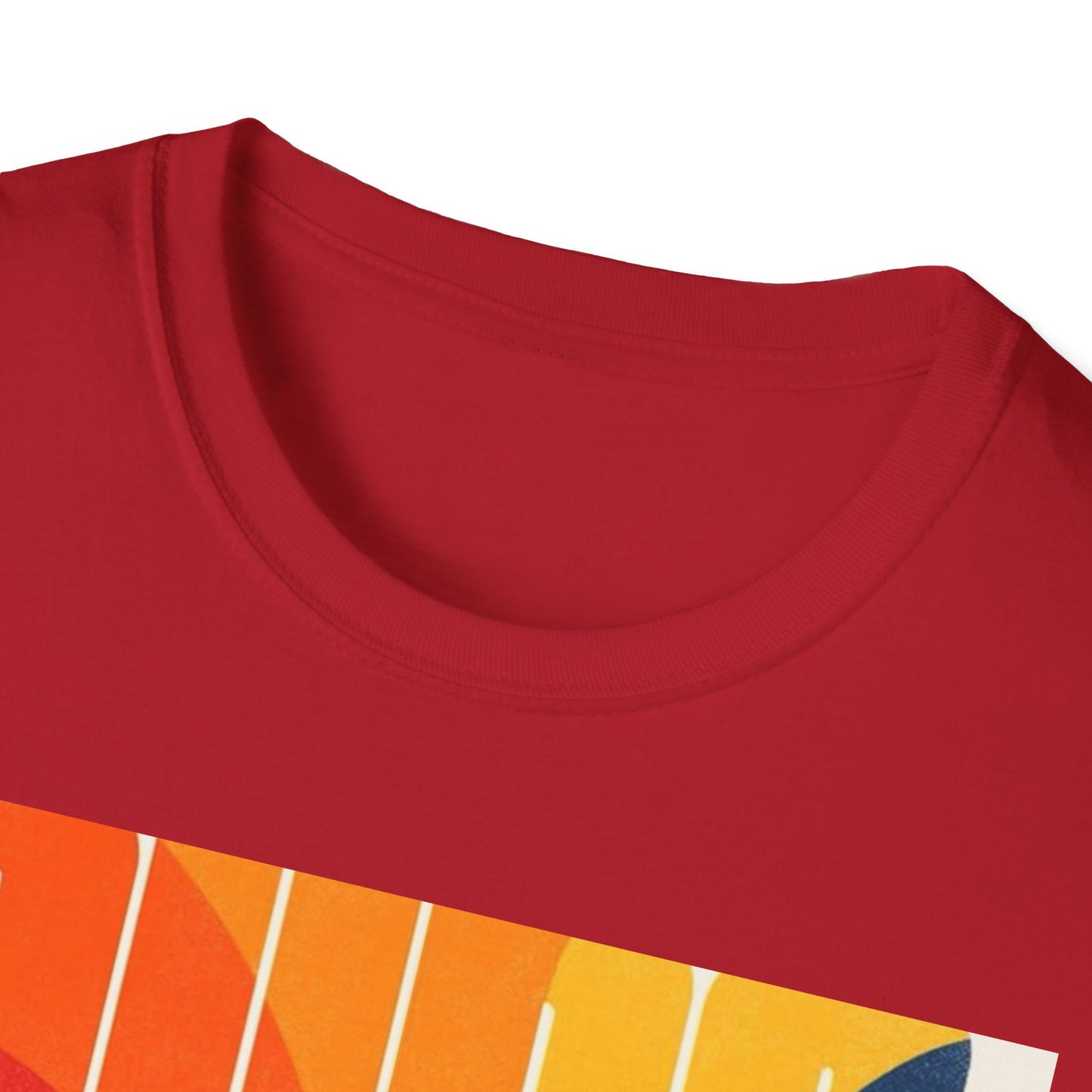 Retro Surf Unisex Softstyle T-Shirt - Vintage Beach Vibes