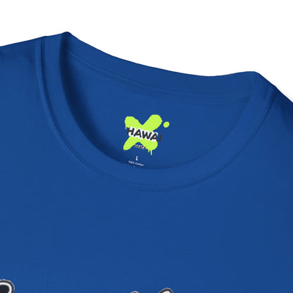 In Wild Crocodile Unisex Softstyle T-Shirt - Fun Graphic Tee for Animal Lovers