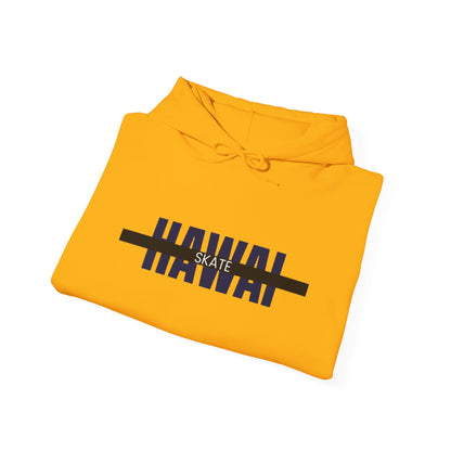 Hawaii Skate Hoodie - Cozy Unisex Heavy Blend Sweatshirt, Perfect for Beach Days, Skateboarding, Casual Outings, Gift Idea