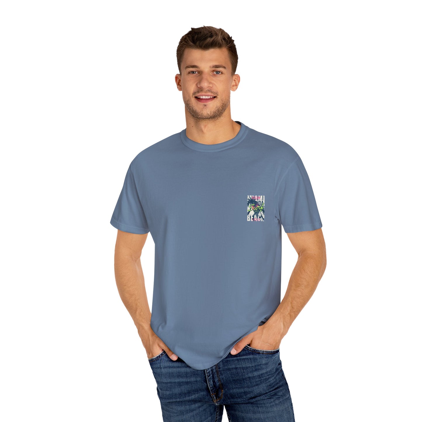 Ocean Florida Surf Club T-Shirt - Unisex Garment-Dyed Tee for Beach Lovers