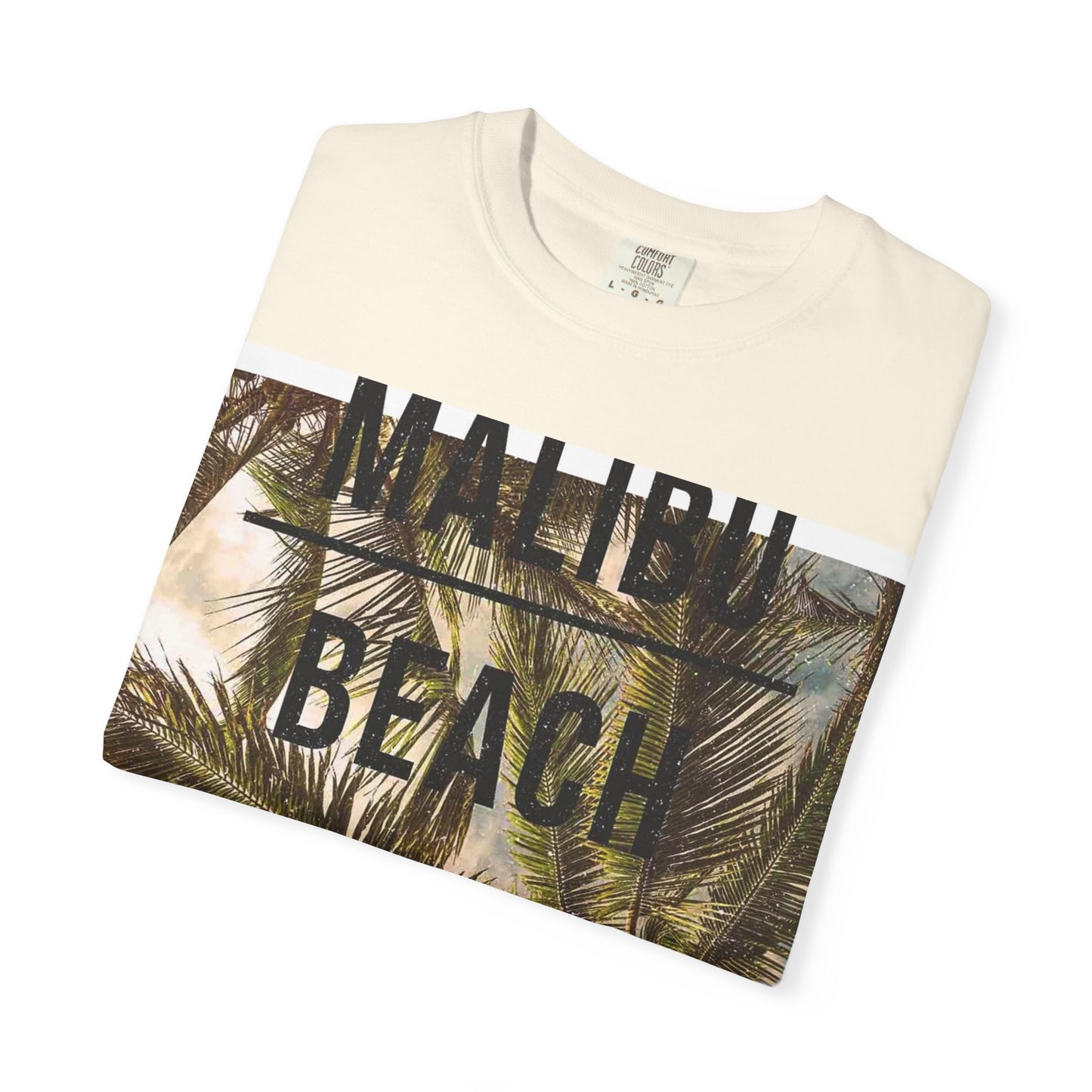 Malibu Beach Palm Photo T-Shirt