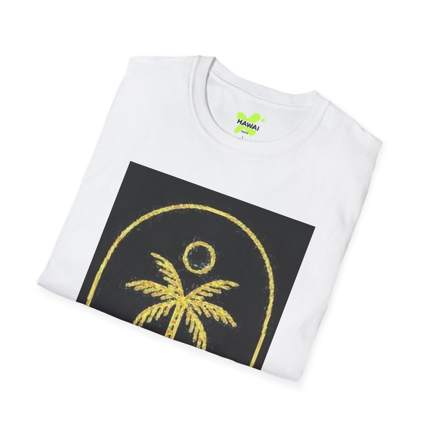 Hawaii Palm Tree Unisex Softstyle T-Shirt