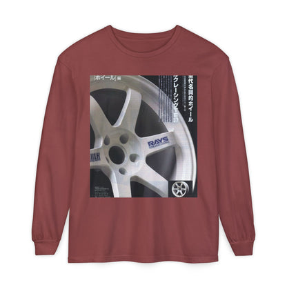 Rays Wheel Graphic Long Sleeve Tee