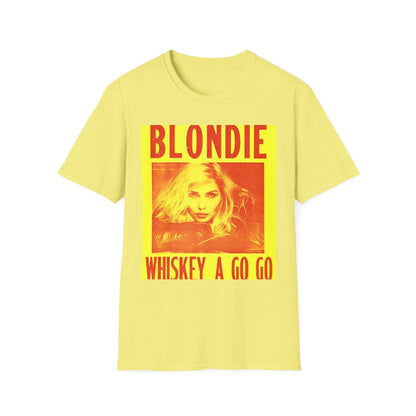 Vintage Blondie Whiskey A Go Go T-Shirt, Retro Band Tee, Music Lover Shirt, Festival Outfit, Unisex Graphic Tee, Casual Wear, Gift Idea