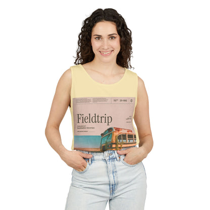 Fieldtrip Vintage Bus Tank Top — Retro Travel Graphic Tank