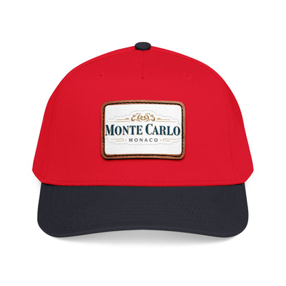 Monte Carlo Leather Patch Baseball Cap