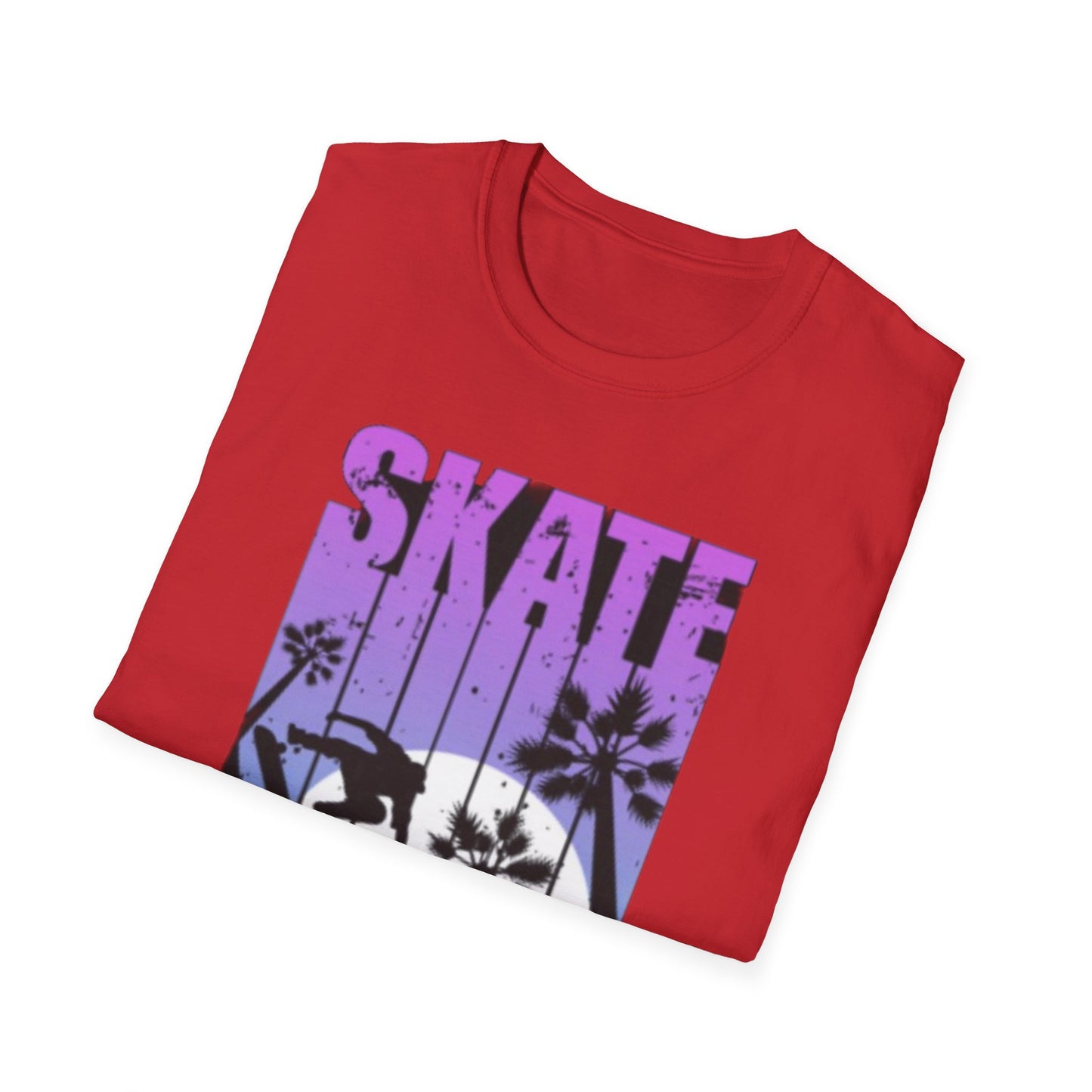 Skate Extreme Unisex Softstyle T-Shirt - Vibrant Graphic Tee for Skate Enthusiasts