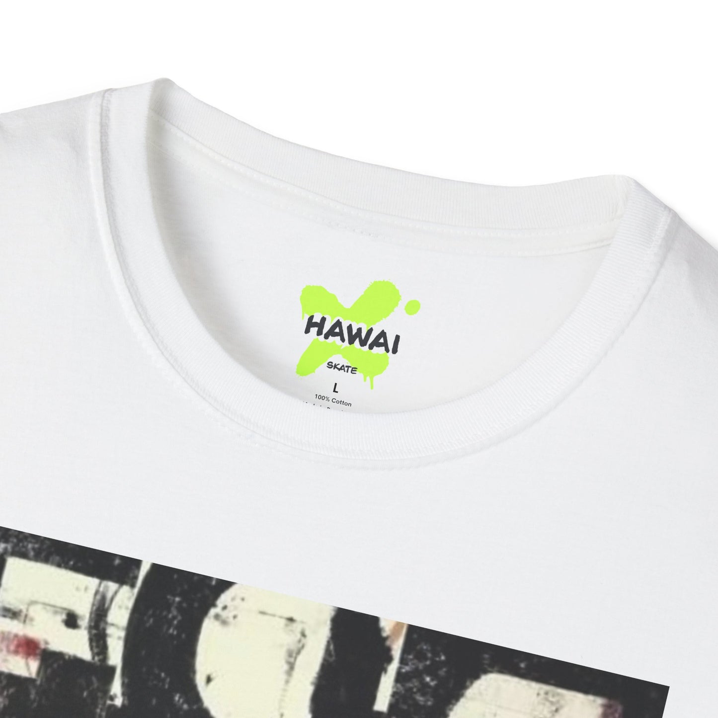 Artistic Unisex Softstyle T-Shirt - Modern Abstract Design