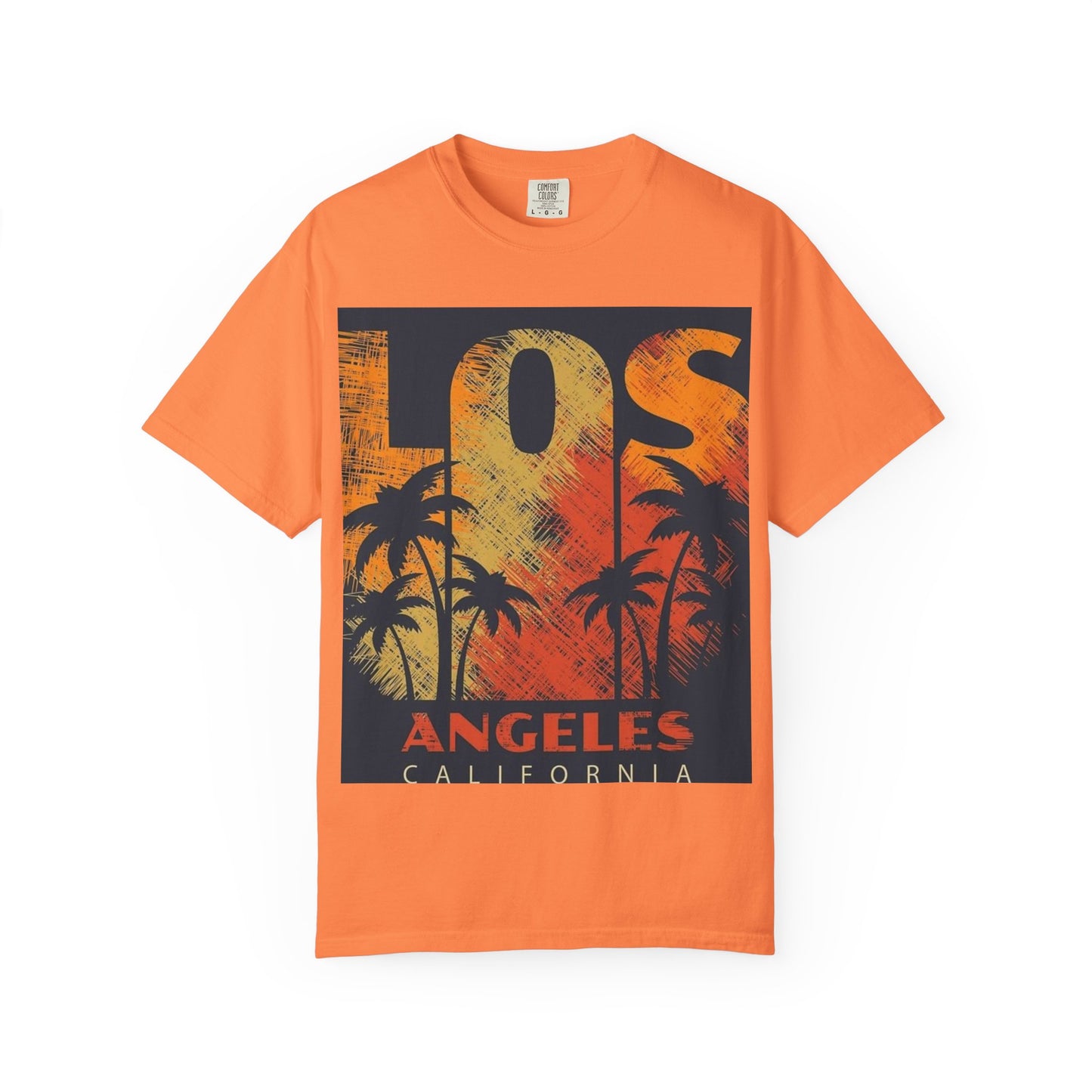 Los Angeles Sunset T-Shirt | Unisex Garment-Dyed Tee