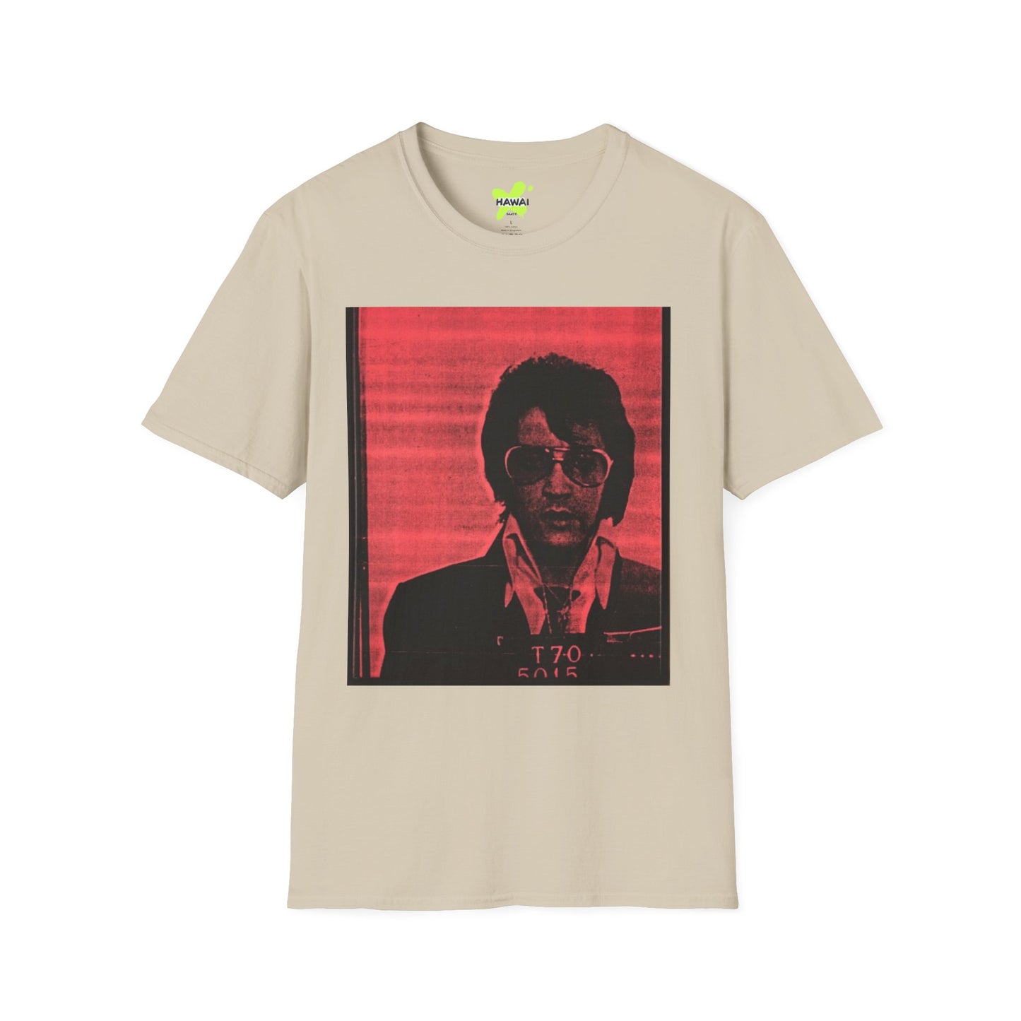 Retro Elvis Unisex Softstyle T-Shirt - Vintage Music Vibe