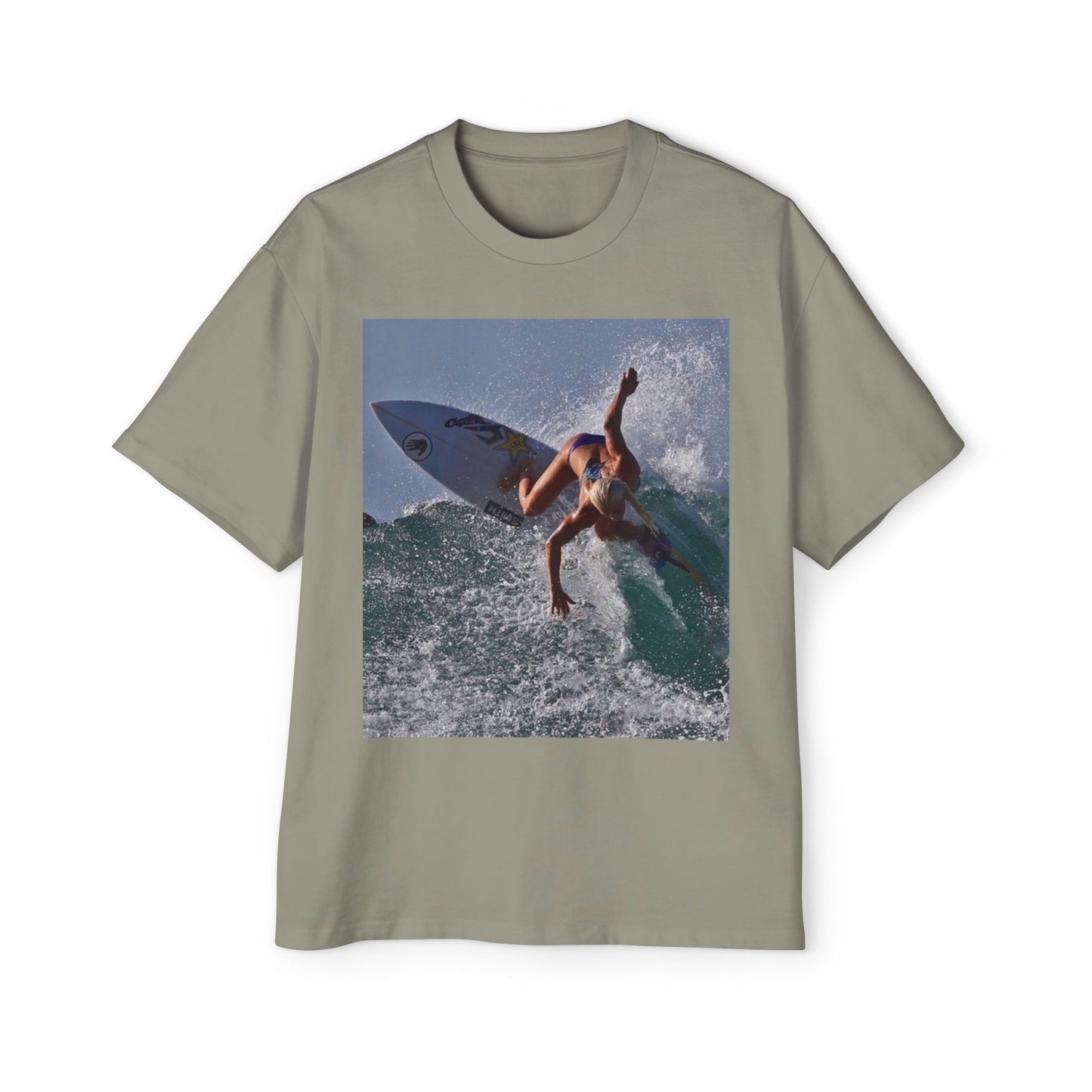 Surf Photo T-Shirt — Men’s Oversized Surfing Tee
