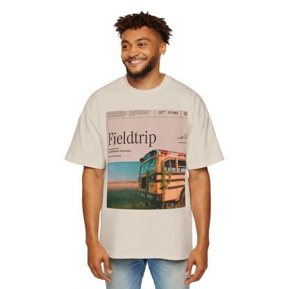 Fieldtrip Graphic Tee — Vintage School Bus Photo Print
