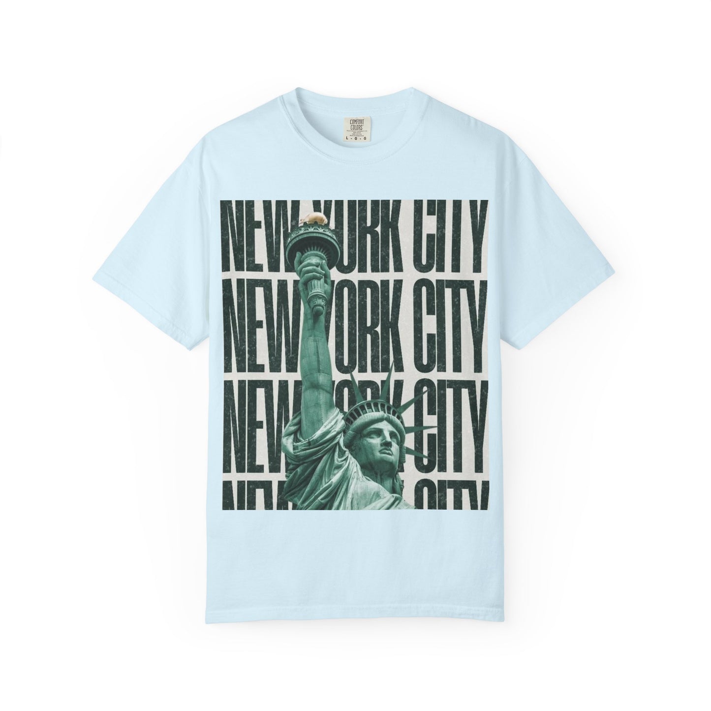 New York City Statue of Liberty Graphic T-Shirt — Retro Urban Travel Tee