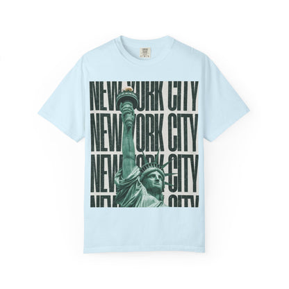 New York City Statue of Liberty Graphic T-Shirt — Retro Urban Travel Tee