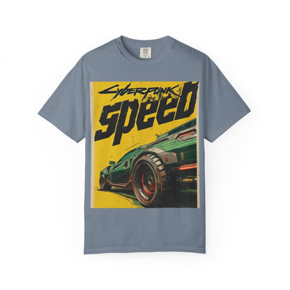 Cyberpunk Speed T-Shirt — Retro Racing Car Graphic Tee
