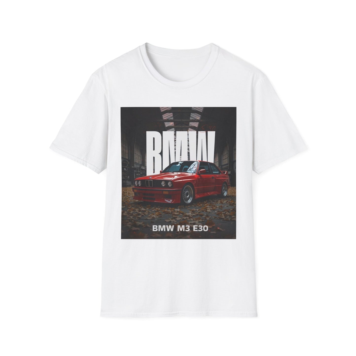 Classic BMW M3 E30 Unisex T-Shirt - Car Enthusiast Tee, Retro Automotive Shirt, Gift for Him, Birthday Apparel, Casual Style